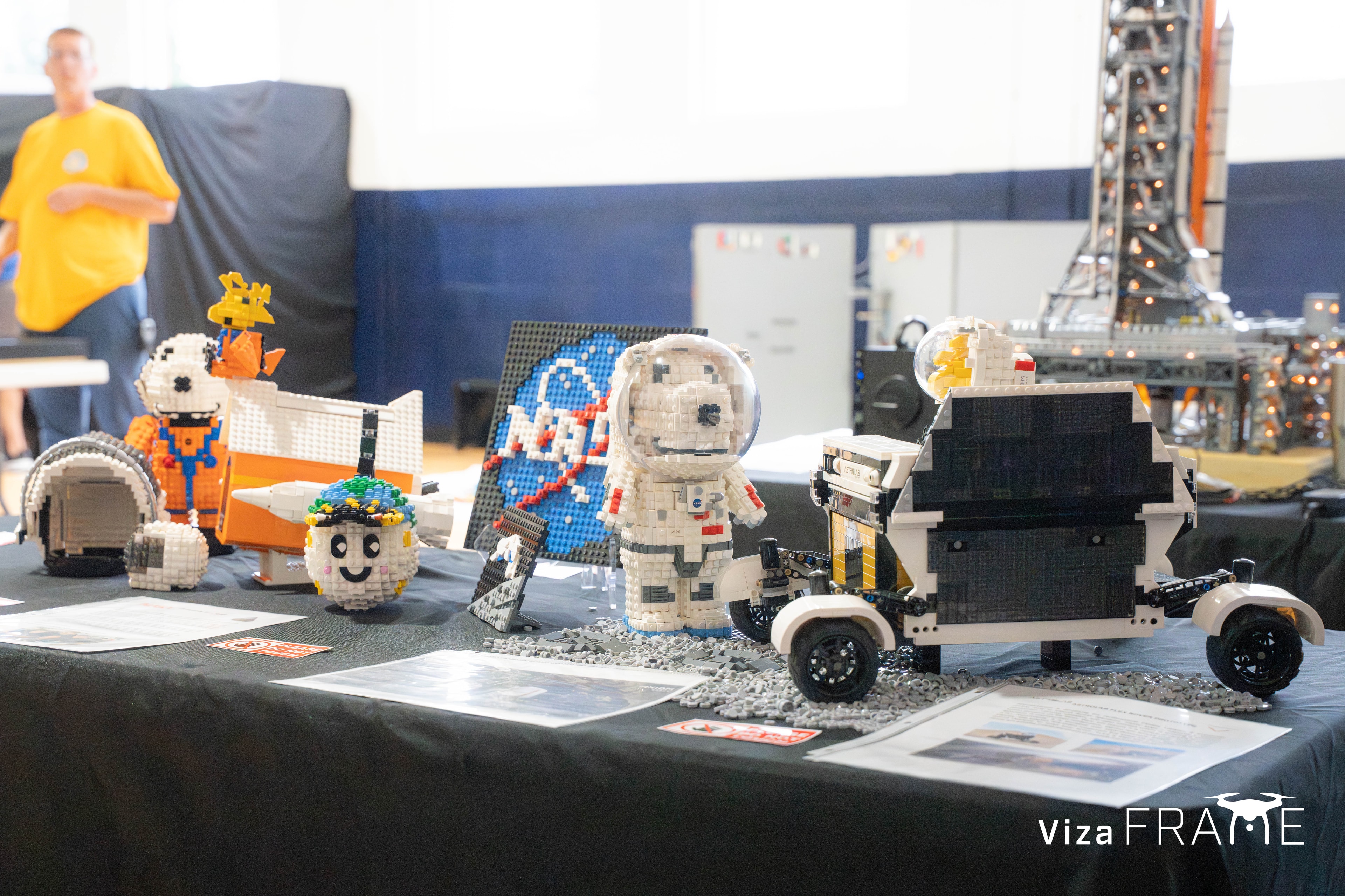 Lia Chan's NASA LEGO display
